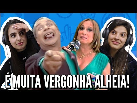 JOVENS REAGEM A SITUAÇÕES ENGRAÇADAS DA TV BRASILEIRA