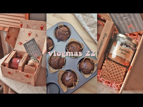 Pumpkin Muffins Recipe Gift Box (Cheap & Last Minute) l VLOGMAS 22