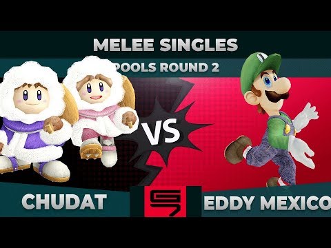 ChuDat vs Eddy Mexico - Melee Singles: Pools R2 Winners Quarters - Genesis 7 | Ice Climbers vs Luigi