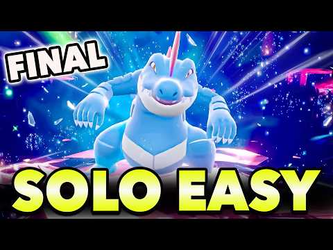 FINAL 7 Star FERALIGATR Raid – Best SOLO Build (Scarlet & Violet)