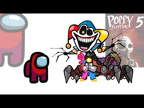 Mini Crewmate Kills Poppy Playtime Chapter 5 The Prototype | Among Us