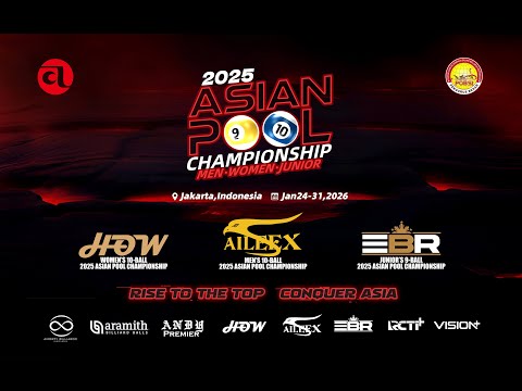 Carlo Biado (PHI) VS Aloysius Yapp (SGP) | 2025 Asian Pool Championship Men Semi Final