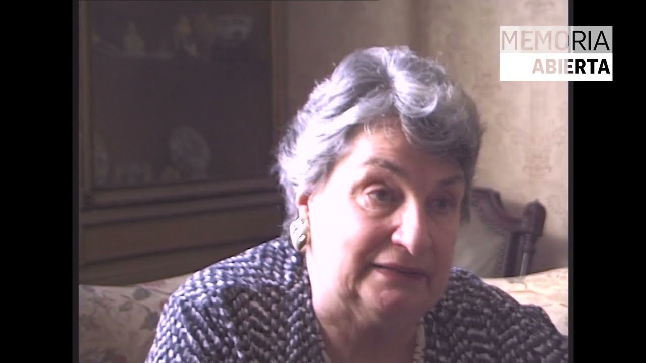Nélida Gómez Navajas - Archivo oral Memoria Abierta