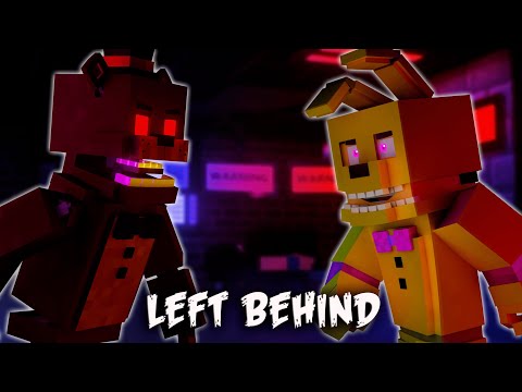 CraverCrash - "Left Behind" | FNAF Minecraft Music Video (Song by DAGames) [Out Of Time Part 2]