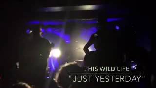 This Wild Life// "Just Yesterday "