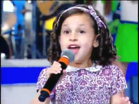 MILENA - Chuva de Poder |Eu e as Crianças| Raul Gil - 05/05/2012