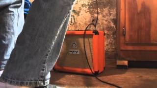 Video thumbnail for Orange Crush 20LDX effects demo by Ethan Coggeshall