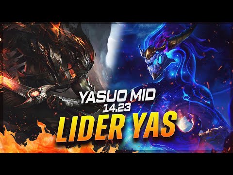 LIDER - Yasuo vs Aurelion Sol MID Patch 14.23 - Challenger Yasuo Gameplay