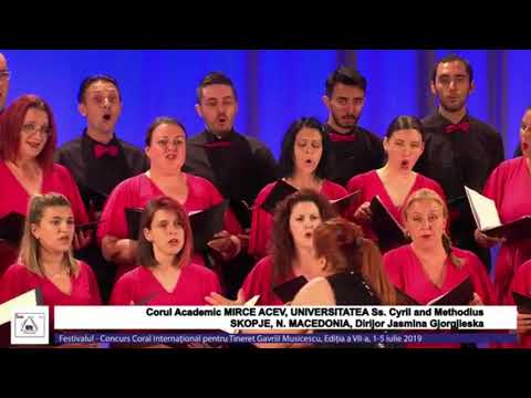 Todor Skalovski -  Rapsodija II (Academic Choir "Mirce Acev", Macedonia)