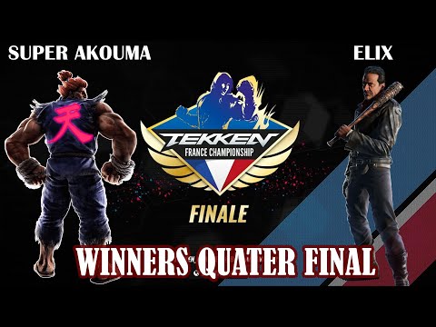 SUPER AKOUMA vs ELIX - Winners Quater Final 04 - TEKKEN FRANCE CHAMPIONSHIP - UFA