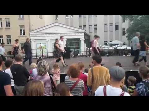 Tango Argentino auf dem Uniplatz zur Langen Nacht der Wissenschaften 2017 in Halle (Saale)