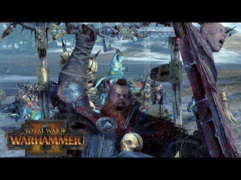 WULFRIK WANTS TRINKETS - Norsca vs Lizardmen // Total War: Warhammer II Online Battle