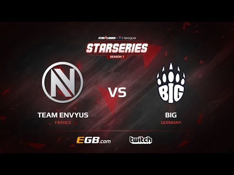 [EN] EnVyUs vs BIG, map 3 cache, SL i-League StarSeries Season 3 Europe Qualifier