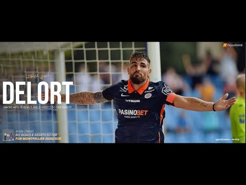DELORT "MAGIC MEN", ALL GOALS AND ASSISTS 2020/2021 MONTPELLIER