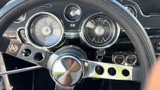 1968 Ford Mustang Coupe-Cold Start & Engine View