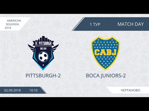 AFL18. America. Segunda. Day 1. Pittsburgh-2 - Boca juniors-2.
