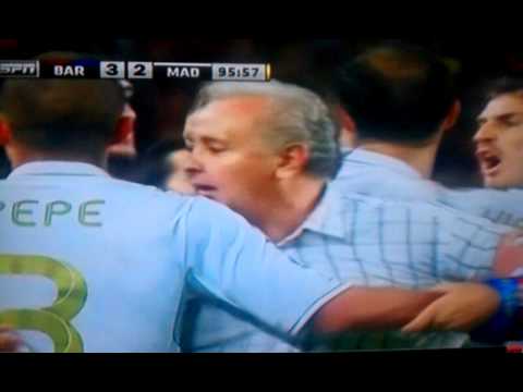 piquete de ojos de Mourinho a Tito Vilanova