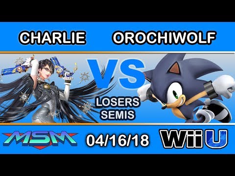 MSM 142 - Charlie (Bayonetta) Vs. orochiwolf (Sonic) Losers Semis - Smash 4