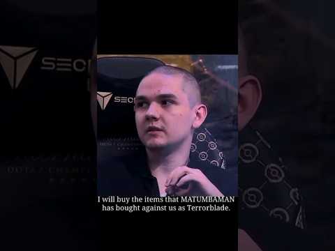 Yatoro: I will buy the items that Matumbaman has...