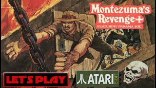 LET'S PLAY: MONTEZUMA'S REVENGE+ (ATARI 800XL - With Commentary)