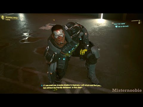 Owning Bennett in Run this Town quest - Cyberpunk 2077