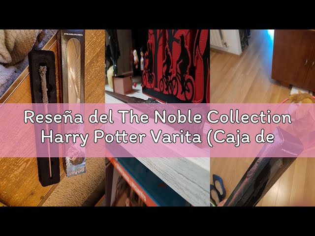 Vídeo relacionado con The Noble Collection Theseus Scamander Varita (Caja de Ventana)