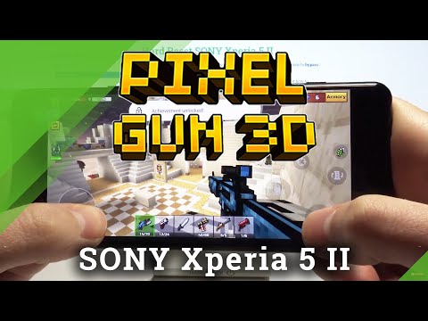 How Pixel Gun 3D works on Sony Xperia 5 II – Game Test