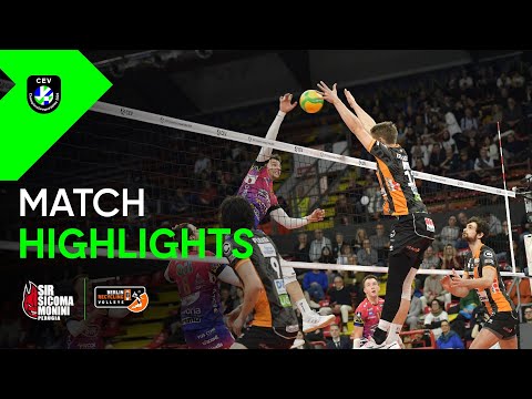 Highlights | Sir Sicoma Monini PERUGIA vs. BERLIN Recycling Volleys | CEV CL Volley 2026