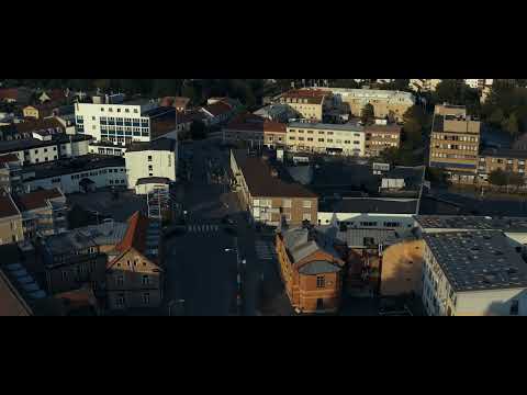 DJI Pro 2 City Flying in Värnamo Sweden