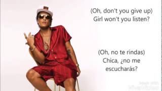 Bruno mars - Too good to say goodbye / español /inglés