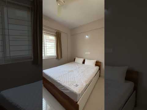 Video thumbnail for B505: Fully furnished 1 BHK Flat for rent in Whitefield | Kots Deux