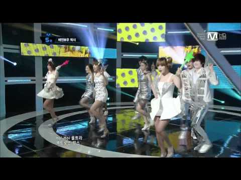 [HD]120202 Rainbow Pixie - Hoi Hoi @ M! Countdown
