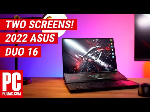 First Look: Twin-Screen Asus ROG Zephyrus Duo 16 Pumps Up the Panel Size (and the Power!)
