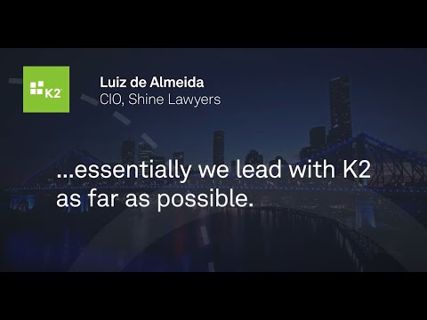 Shine Lawyers - Customer Success Story (Luiz de Almeida - Chief Information Officer)