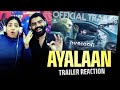 Ayalaan Official Trailer Reaction 👽 | Sivakarthikeyan | A.R.Rahman | Rakul Preet Singh | R.Ravikumar