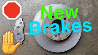 97 - 01 Honda CRV Front Brake Pads and Rotor Replacement | RD1 RD2