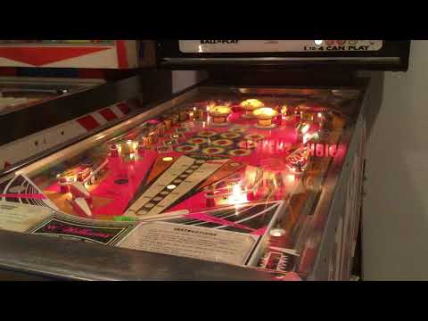 Williams Dealers Choice 1974 Pinball Machine