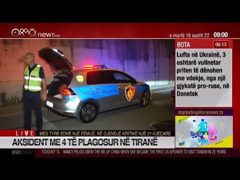 Edicioni informativ - 16 Gusht 2022 - Ora 09:00 - Ora News