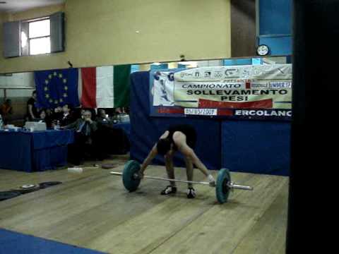 qualificazioni campionato italiano under 17: 70 kg strappo