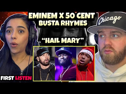 Ja Rule Gets DESTROYED | 50 Cent Ft. Eminem & Busta Rhymes - Hail Mary (Karen's First Reaction)