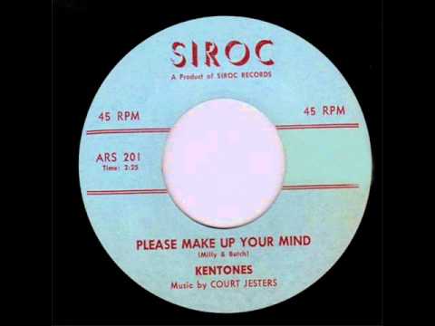 WHITE DOO WOP GROUP - The Kentones (2 Sides)