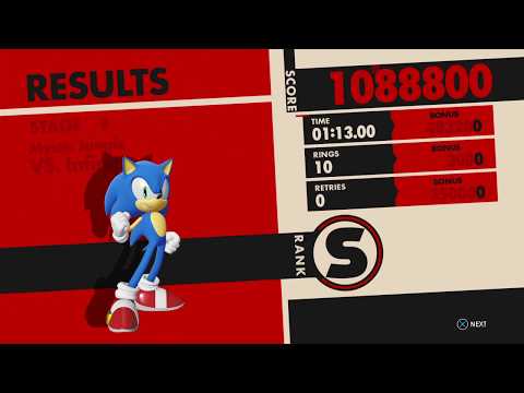 Stage 9 within 85 seconds Speedrun (Vs. Infinite) | Sonic Forces 100% Walkthrough