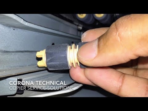 how to change pickup roller Xerox WC | Feed roller replacement xerox 7120