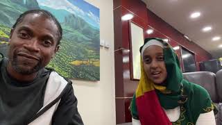 In Ethiopia Addis Ababa with my long lost daughter, she is dropping history and gold nuggets.