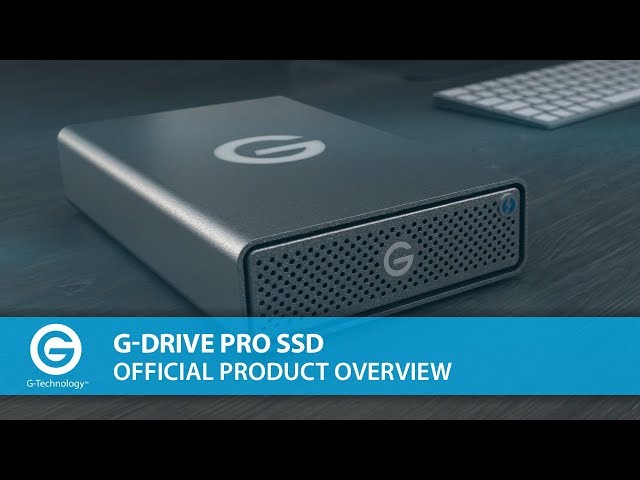 Video Teaser für G-DRIVE Pro SSD | Official Product Overview