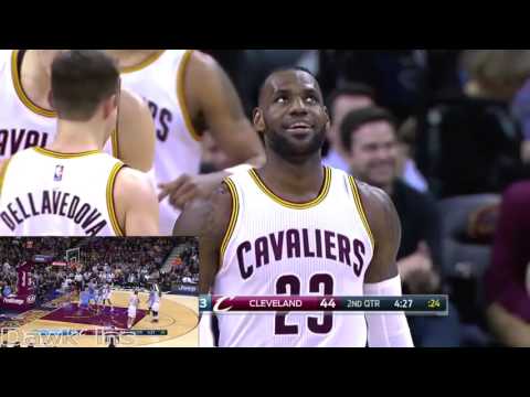 LeBron James Triple Double vs Nuggets (Full Highlights) (03/21/16) 33 Pts, 11 Rebs, 11 Assists!