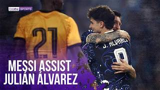 Argentina Takes the Lead: Lionel Messi Assist & Julián Álvarez Goal | beIN SPORTS USA