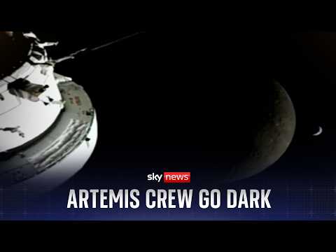 NASA temporarily loses communication with Artemis II crew