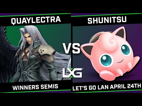 Quaylectra (Sephiroth) vs Shunitsu (Jigglypuff) - LXG Let's Go LAN April 24th