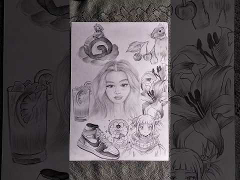 Asking Pinterest what to draw #shorts #trending #viraltrend #art #sketch